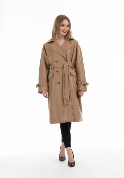 Faina Trenchcoat - Kamel -Faina Verkoop 177ad6a4dd20443c8cd182c5b9864f0f scaled