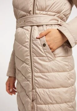 Faina Caspio - Winterjas - Beige -Faina Verkoop 4d1f1b2e0ac44cd99993f18b91831173