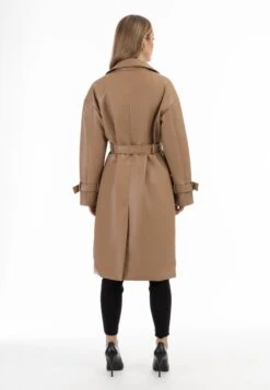 Faina Trenchcoat - Kamel -Faina Verkoop 554de77cd9204bfa91acc18a6e654cd4