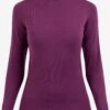 Faina Basic Truien Trui Minya Dames Aubergine -Faina Verkoop 799d02c14ede0c2b14eddbf25e3c1b92