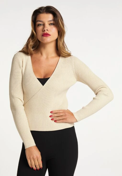 Faina Fijngebreide Truien Trui Dames Beige -Faina Verkoop 817cd7fd028798aa469f5fa42bd5c5c8 scaled