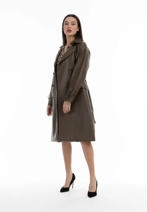 Faina Trenchcoat - Schokolade -Faina Verkoop c1f9009a87984e78bee96e91d4d9f8e9 scaled