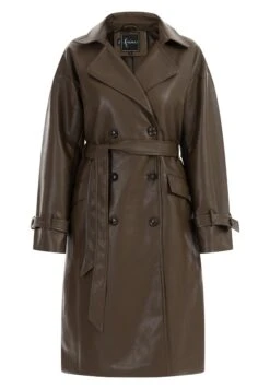 Faina Trenchcoat - Schokolade -Faina Verkoop c480915fc4654bee8229ce25b0bc0da2