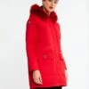 Faina Winterjas - Rot -Faina Verkoop c86d276b17fe47368a4f78a04fbb4907