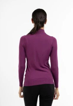 Faina Basic Truien Trui Minya Dames Aubergine -Faina Verkoop cead7a51d1d1be228fdec32ba1fce621