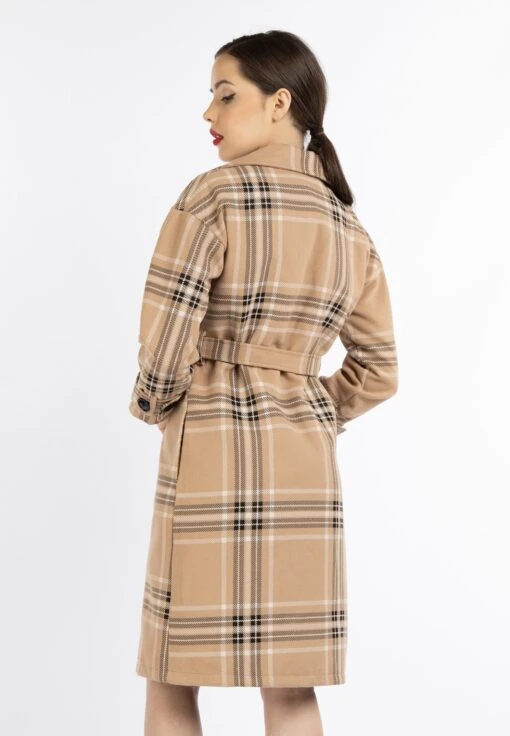 Faina Tassia - Trenchcoat - Beige Karriert -Faina Verkoop e177768f6a654f4399baa3521b49daa2 scaled