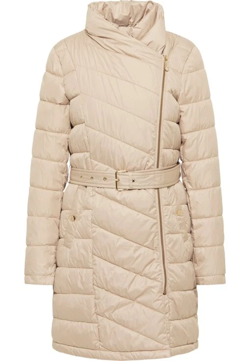 Faina Caspio - Winterjas - Beige -Faina Verkoop e853c1ca10d643feb396276d2fb9fc18